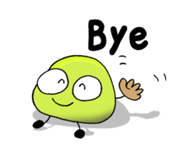 The Adventures of beans. sticker #1422904