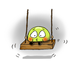 The Adventures of beans. sticker #1422911