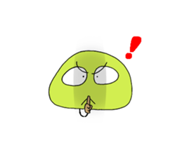The Adventures of beans. sticker #1422916