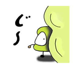 The Adventures of beans. sticker #1422929