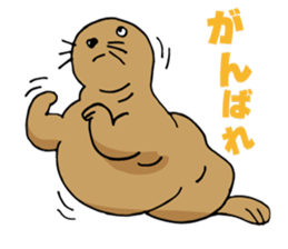 BAOchan of northern sea lion sticker #1423347