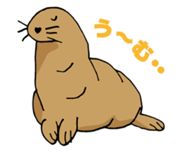 BAOchan of northern sea lion sticker #1423349