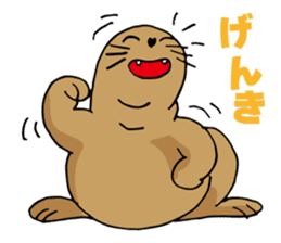 BAOchan of northern sea lion sticker #1423350