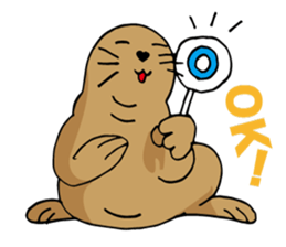 BAOchan of northern sea lion sticker #1423363