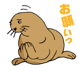 BAOchan of northern sea lion sticker #1423371