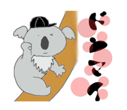 Koala a good listener sticker #1423551