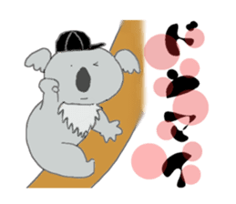 Koala a good listener sticker #1423551