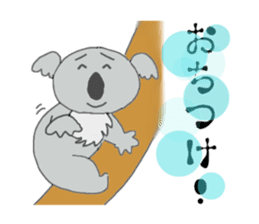 Koala a good listener sticker #1423573