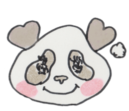 pan pan panda sticker #1424100