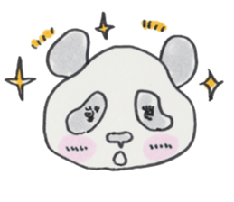 pan pan panda sticker #1424101