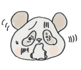 pan pan panda sticker #1424104