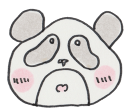 pan pan panda sticker #1424107