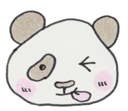 pan pan panda sticker #1424109