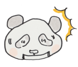 pan pan panda sticker #1424110