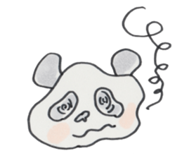 pan pan panda sticker #1424111
