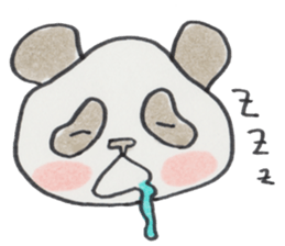 pan pan panda sticker #1424113