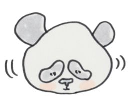 pan pan panda sticker #1424114