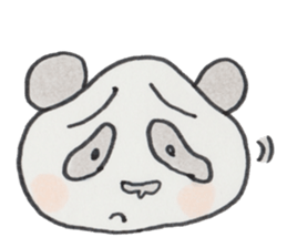 pan pan panda sticker #1424117