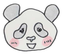 pan pan panda sticker #1424119