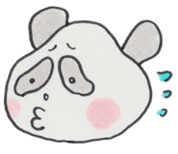 pan pan panda sticker #1424121
