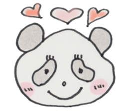 pan pan panda sticker #1424122