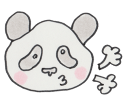 pan pan panda sticker #1424125