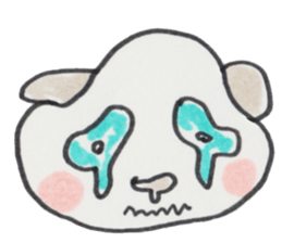 pan pan panda sticker #1424126