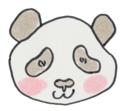 pan pan panda sticker #1424127
