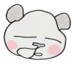 pan pan panda sticker #1424128