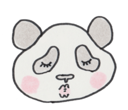 pan pan panda sticker #1424129