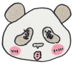 pan pan panda sticker #1424131