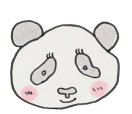 pan pan panda sticker #1424132