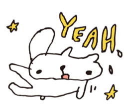 LAZY BEAR - KUMADARAKE sticker #1424429