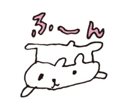 LAZY BEAR - KUMADARAKE sticker #1424435