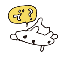 LAZY BEAR - KUMADARAKE sticker #1424440