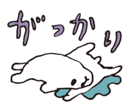 LAZY BEAR - KUMADARAKE sticker #1424445