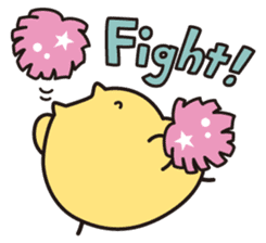 Life of a funny chick sticker #1424550