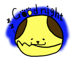 Blue bean sticker #1424613