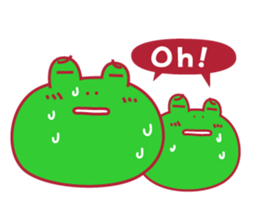 Cute fun character &HAPPY LIFE sticker #1424618