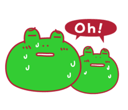 Cute fun character &HAPPY LIFE sticker #1424618