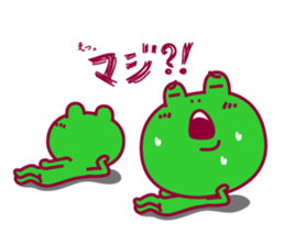 Cute fun character &HAPPY LIFE sticker #1424619