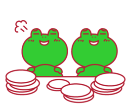 Cute fun character &HAPPY LIFE sticker #1424624