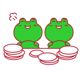 Cute fun character &HAPPY LIFE sticker #1424624