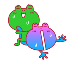 Cute fun character &HAPPY LIFE sticker #1424628