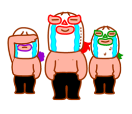 Cute fun character &HAPPY LIFE sticker #1424635