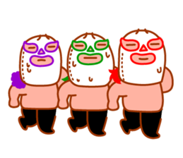 Cute fun character &HAPPY LIFE sticker #1424637