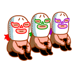 Cute fun character &HAPPY LIFE sticker #1424639