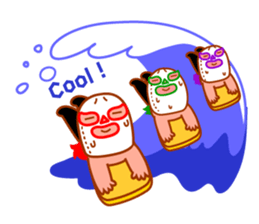 Cute fun character &HAPPY LIFE sticker #1424642