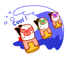 Cute fun character &HAPPY LIFE sticker #1424642