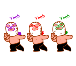 Cute fun character &HAPPY LIFE sticker #1424646